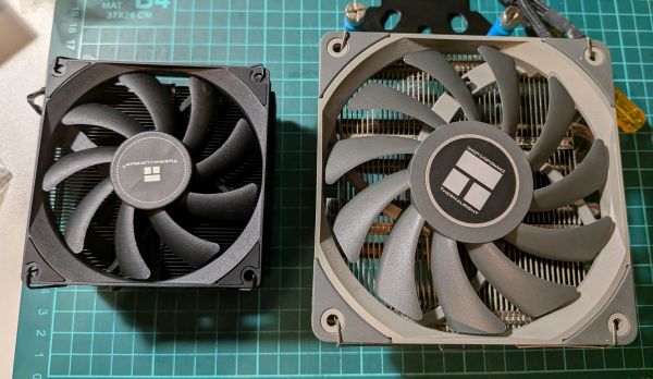 新旧のCPUクーラー